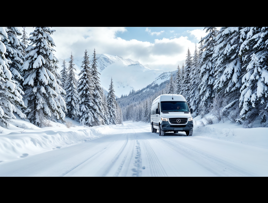 7A – Winter mountain approach-Ski Resort Transfers in a Luxury Sprinter Van: What to Know Before You Book